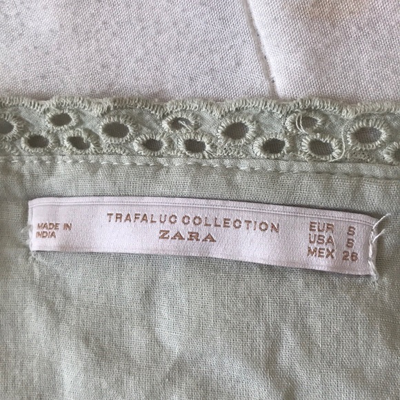 ZARA off the shoulder embroidered dress - Picture 2 of 5